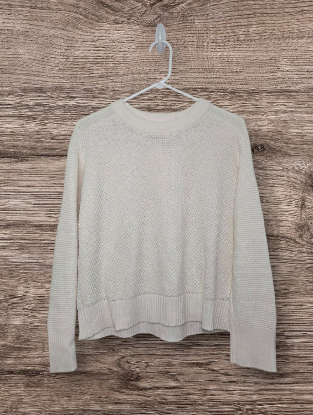 Women's Loft Cream Color Knit Sweater Sz XS